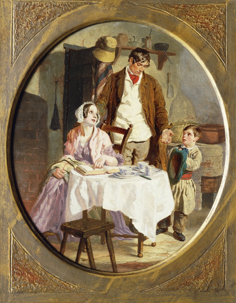 Familiekontoer, av George Elgar Hicks