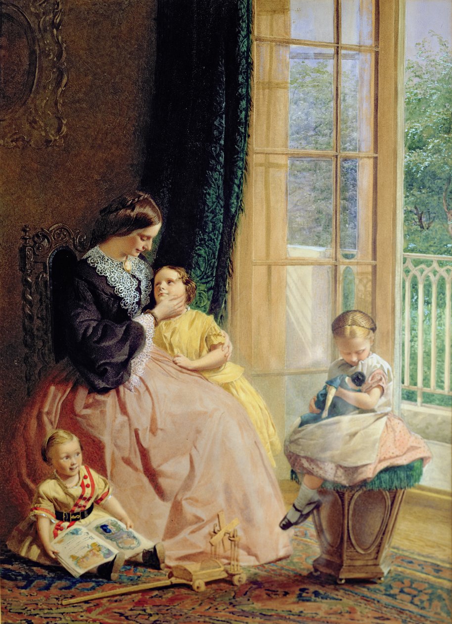 Mrs. Hicks, Mary, Rosa og Elgar av George Elgar Hicks