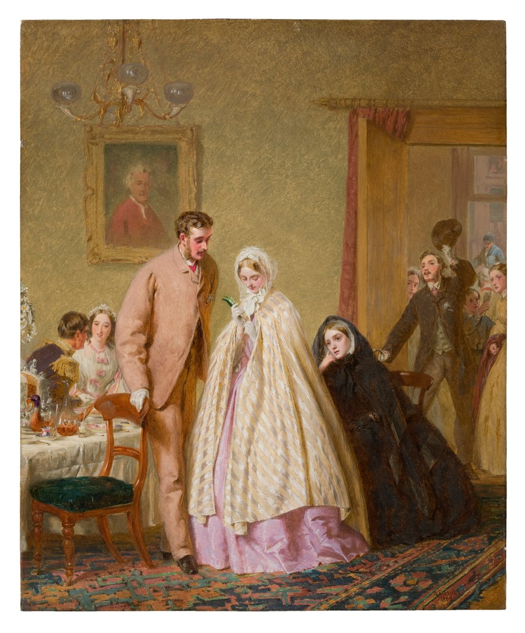 Bryllupsfrokosten, 1862 av George Elgar Hicks