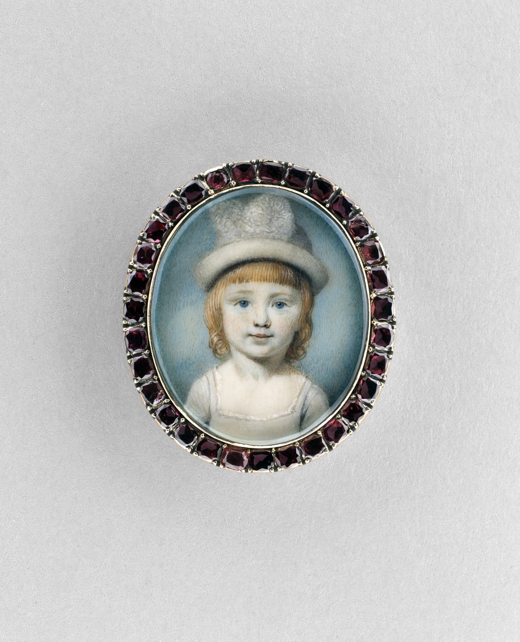 Portrait of a Child, ca. 1780 (akvarell på elfenben av George Engleheart