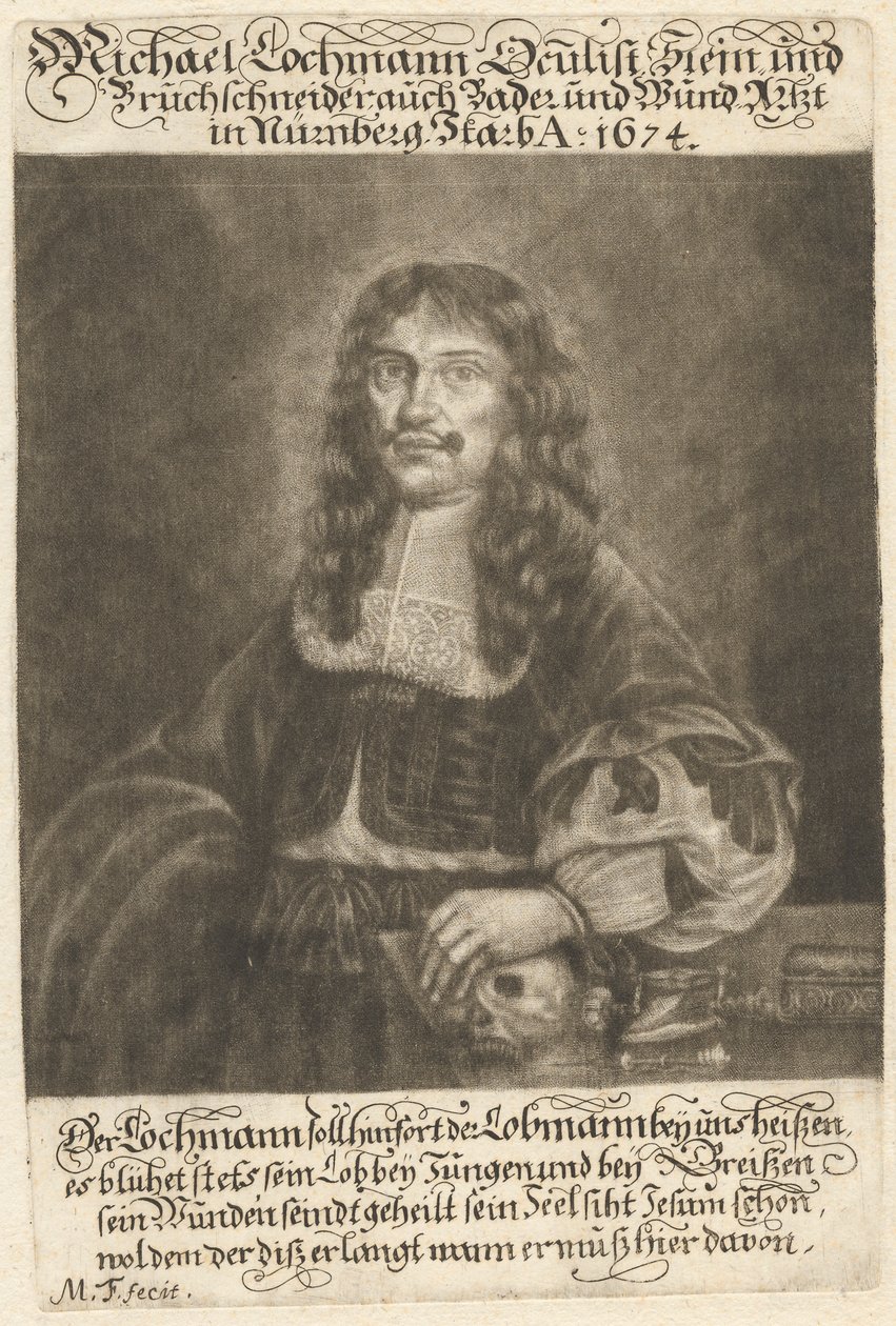 Michael Lochmann (1630-1674) av George Fennitzer