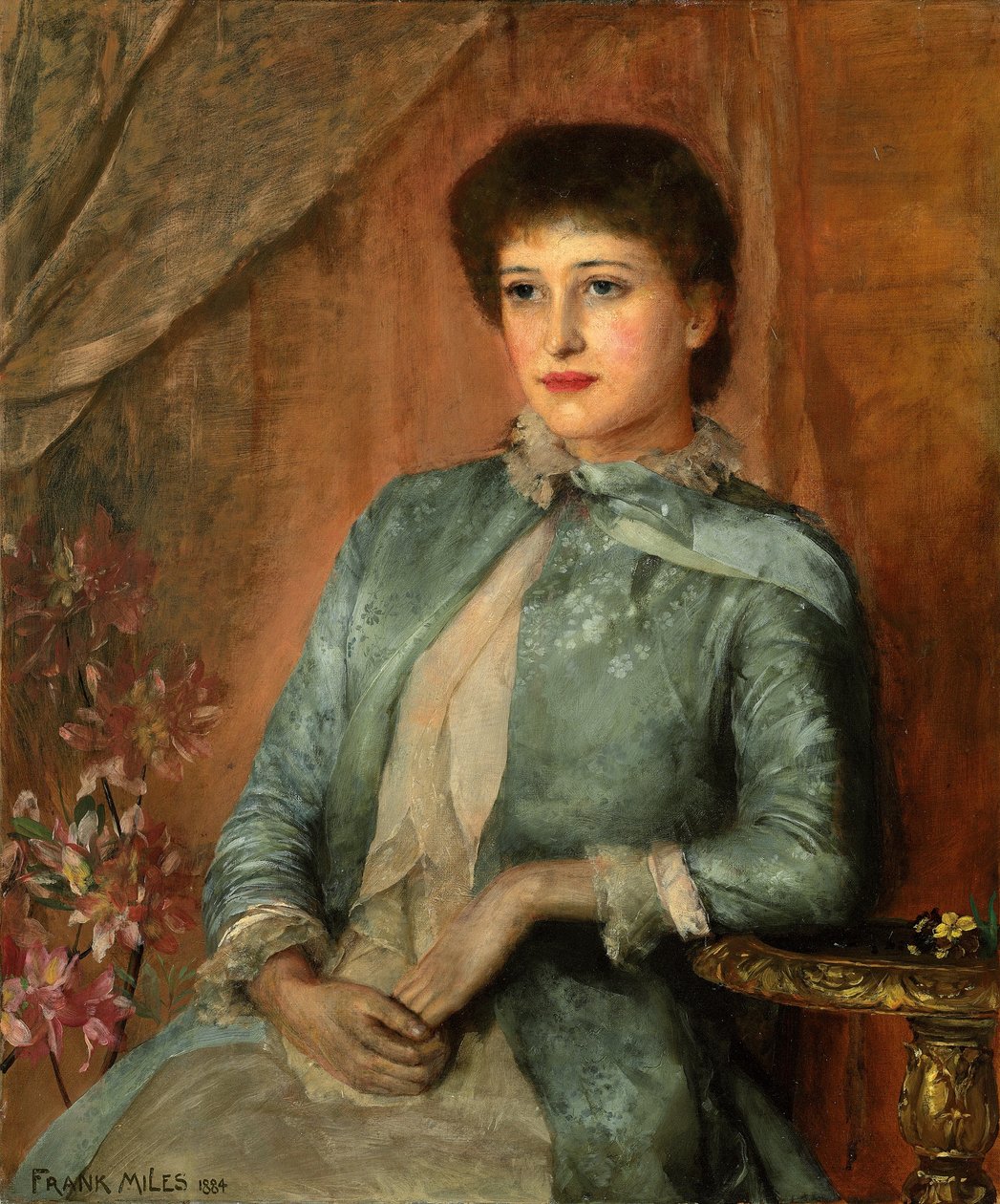 Portrett av Lillie Langtry, 1884 av George Frank Miles
