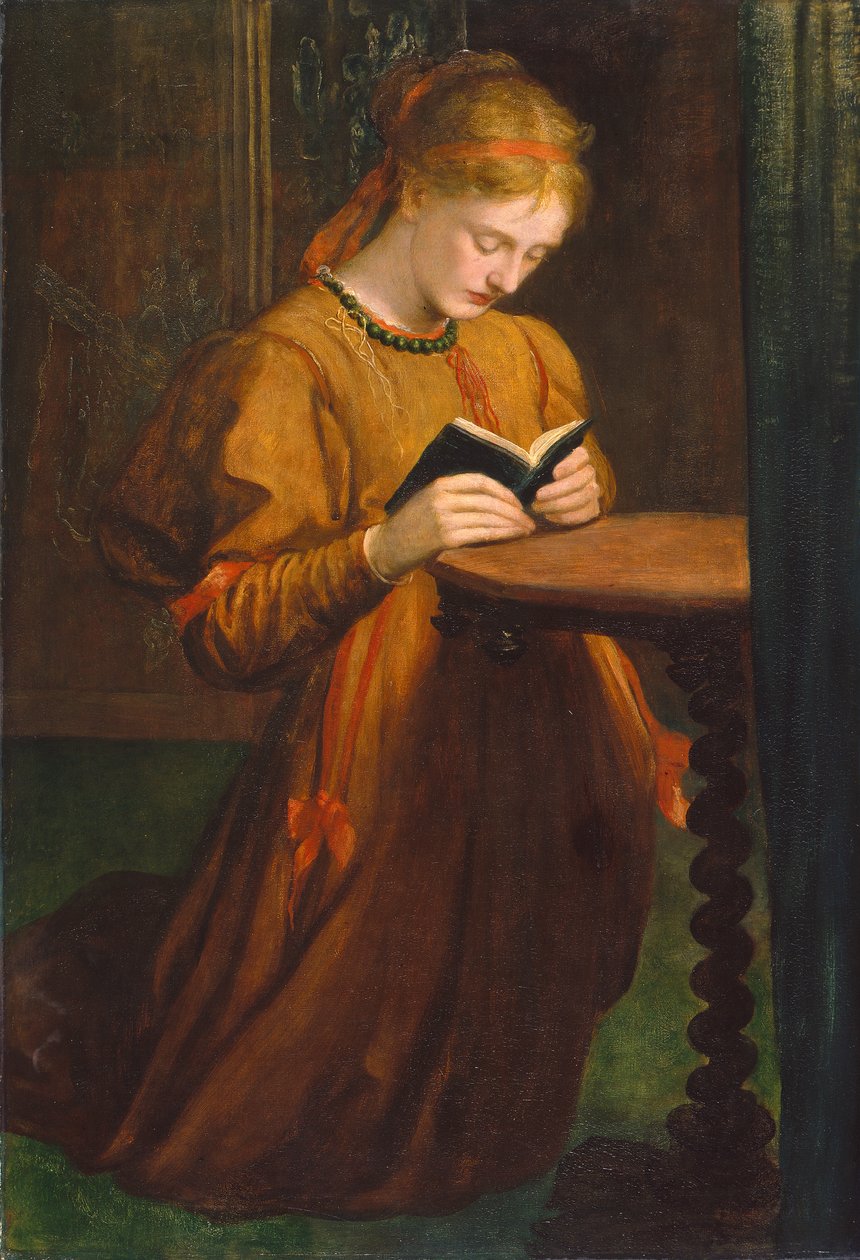 May Prinsep (bønn) 1867 (olje på lerret) av George Frederic Watts