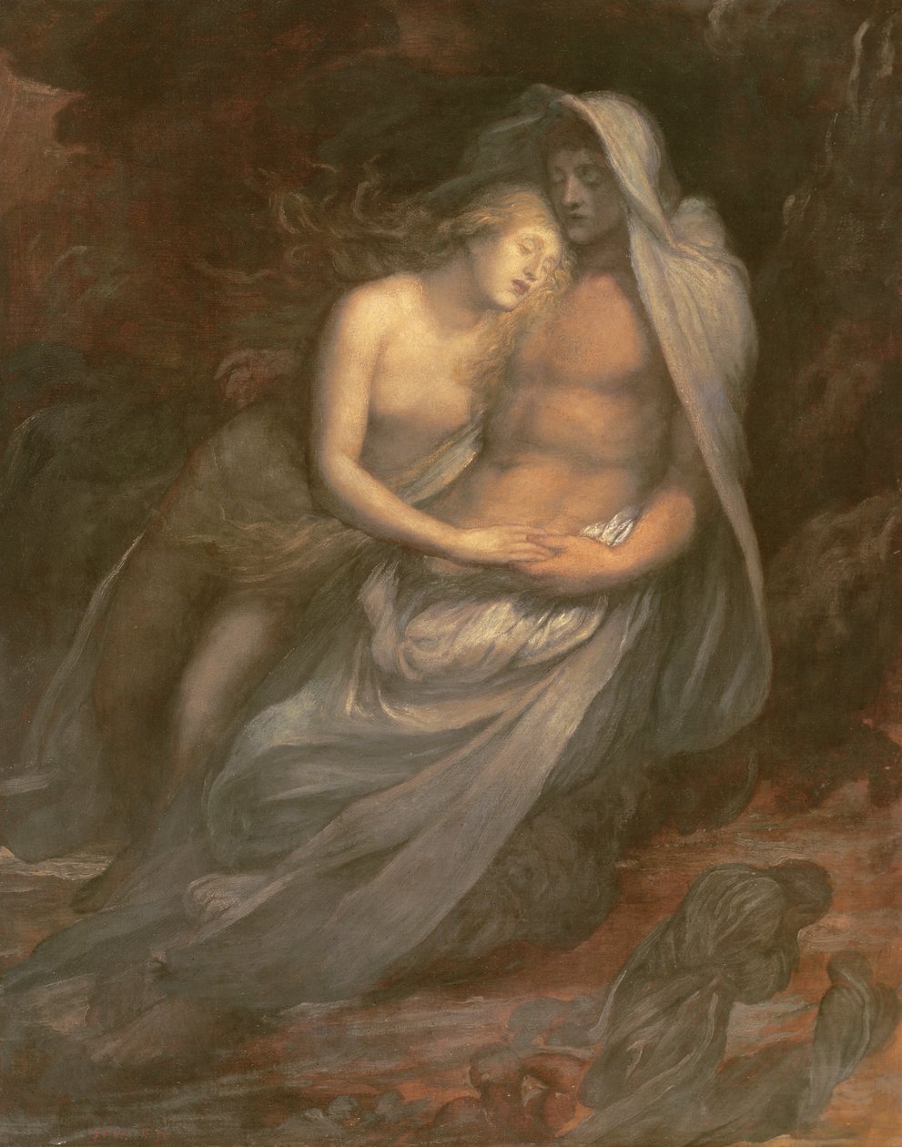 Paolo og Francesca av George Frederic Watts