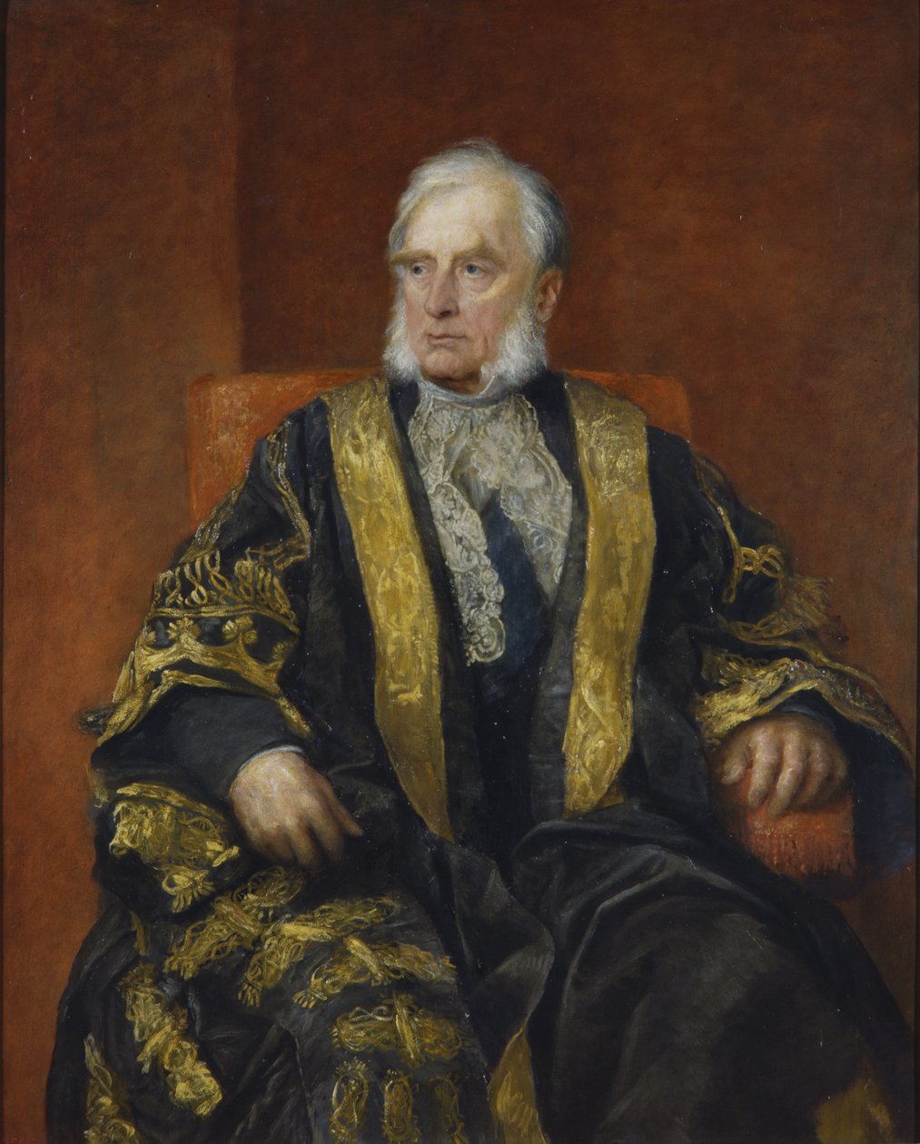 William Cavendish, 7. hertug av Devonshire (olje på lerret) av George Frederic Watts