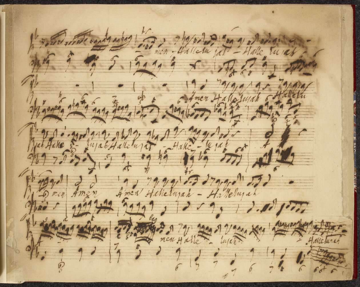 R.M.20.f.12, nr.2 Diverse samlinger og utvalg vol. VI., ca. 1735-50 (blekk på papir) av George Frederick Handel