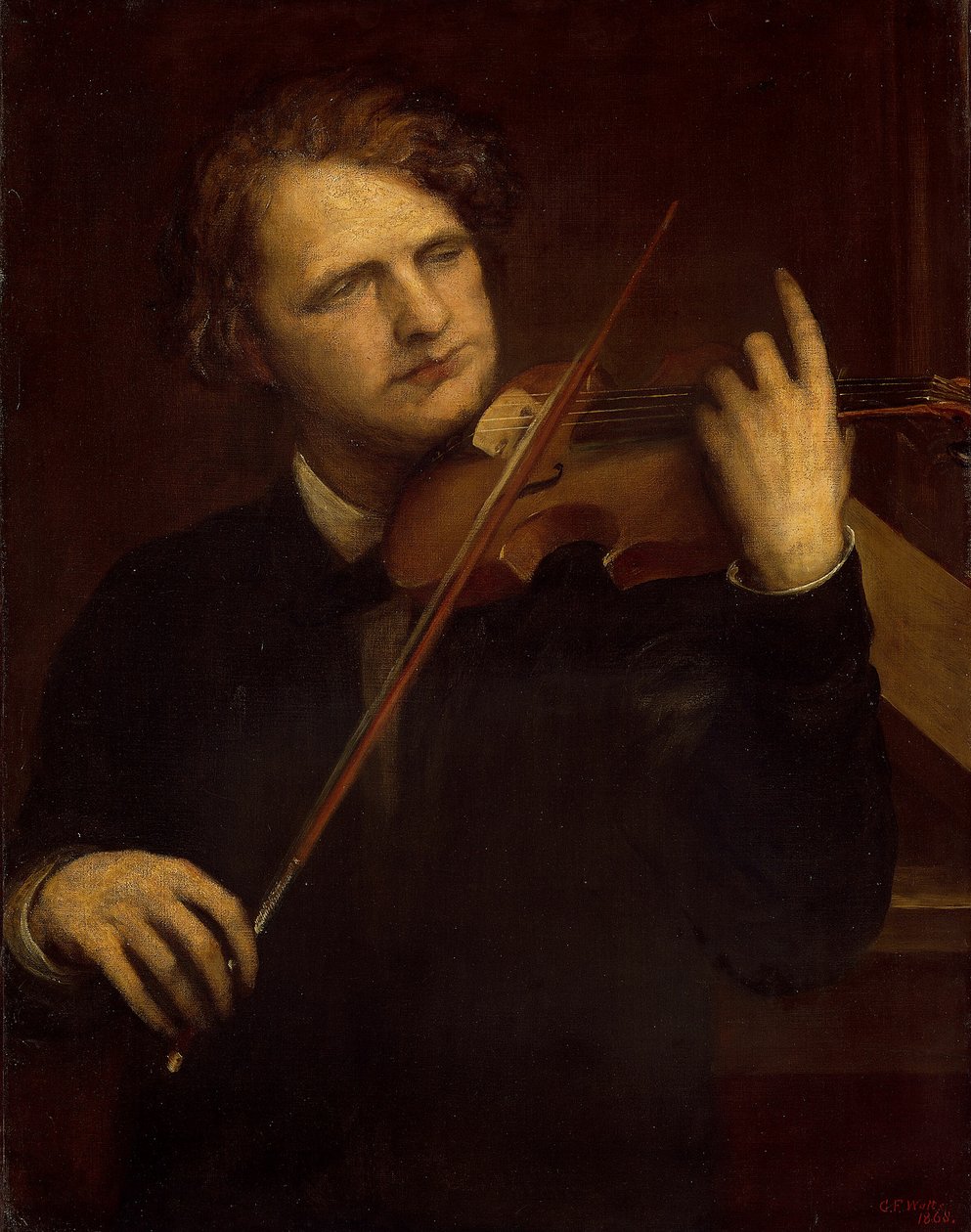 En lampestudie: Herr Joachim av George Frederick Watts