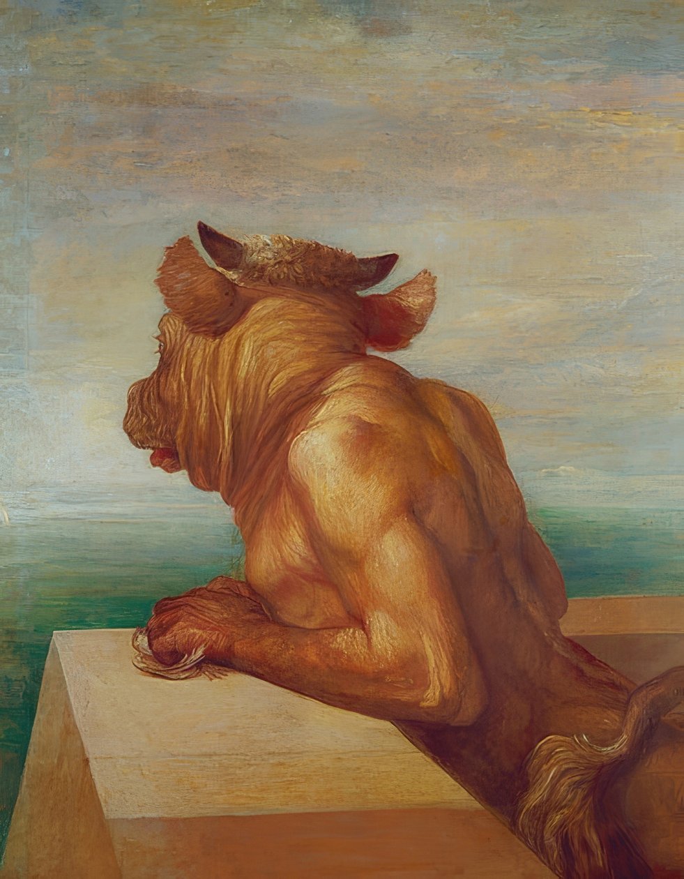 Minotauren. 1885 av George Frederick Watts