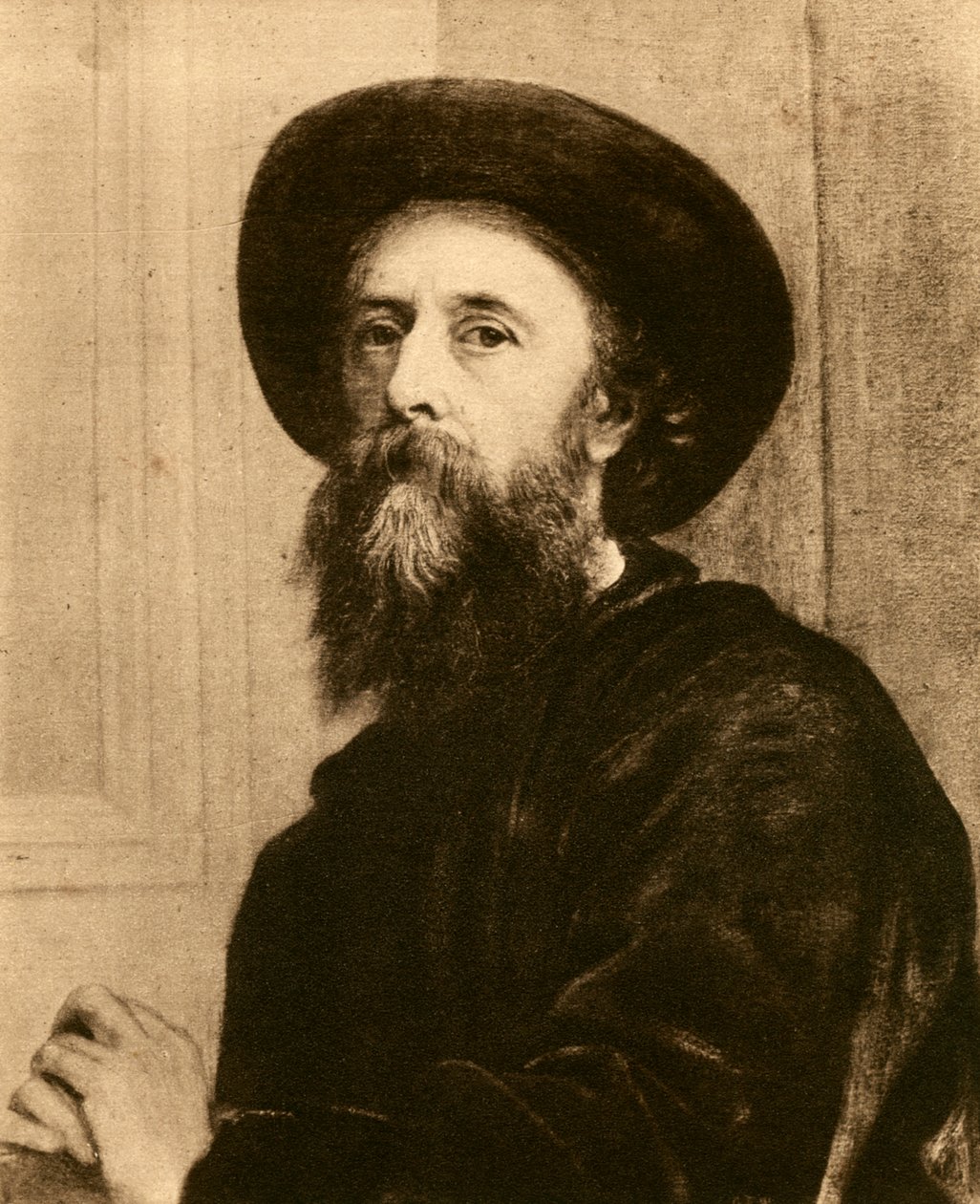 George Frederic Watts , engelsk viktoriansk maler og skulptør, 1913. av George Frederick Watts