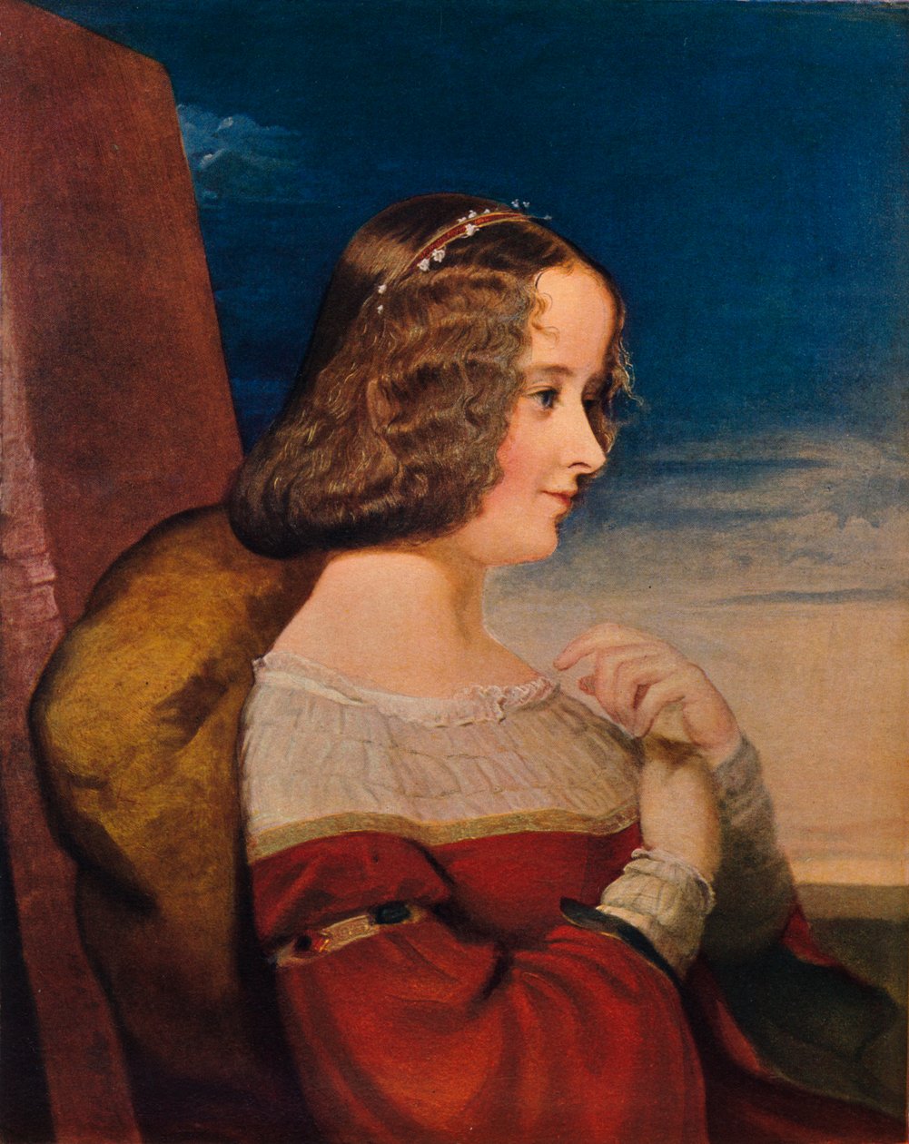 Lady Dorothy Fanny Nevill etter Walpole, 1844, 1902 av George Frederick Watts