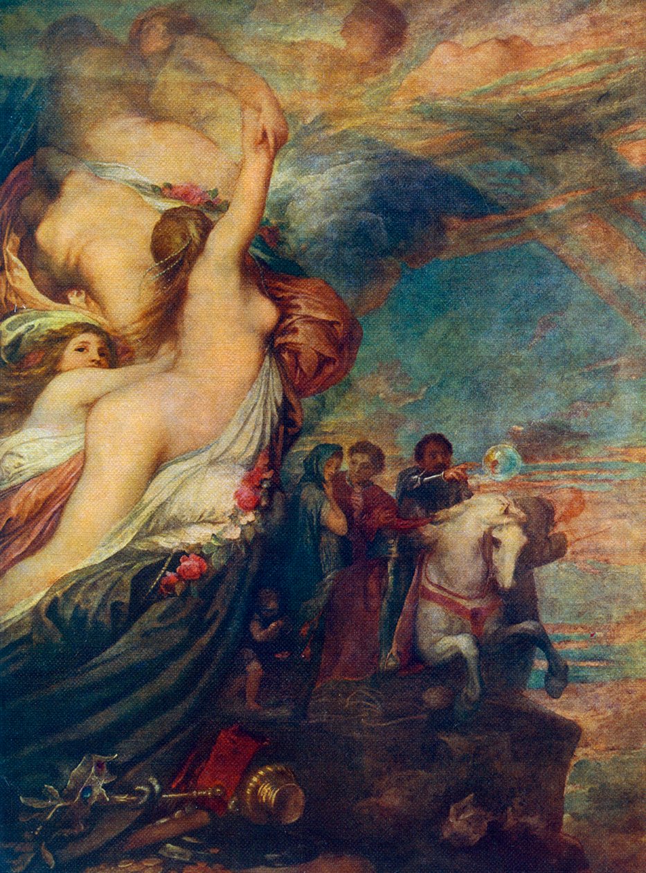 Livets illusjoner, 1849, 1912. av George Frederick Watts