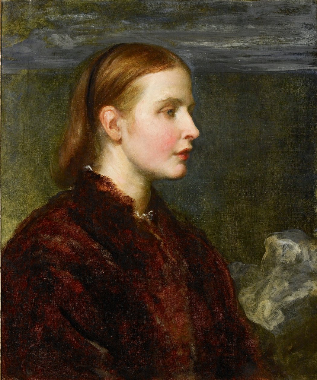 Frøken Eliza Ann Ogilvy, 1866 av George Frederick Watts