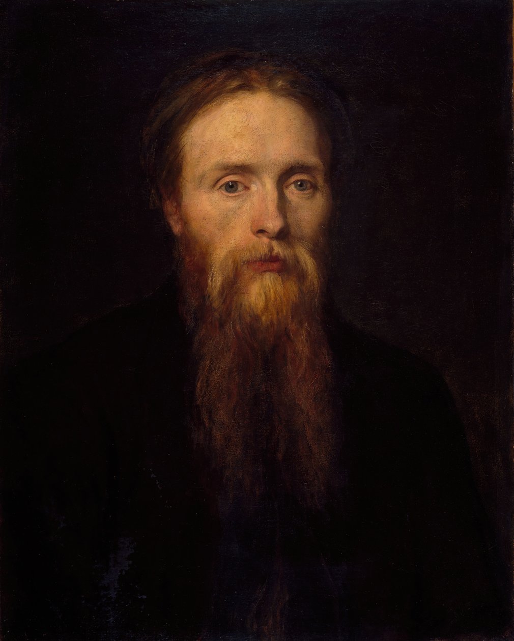 Portrett av Sir Edward Burne-Jones 1833-1898, 1870. av George Frederick Watts