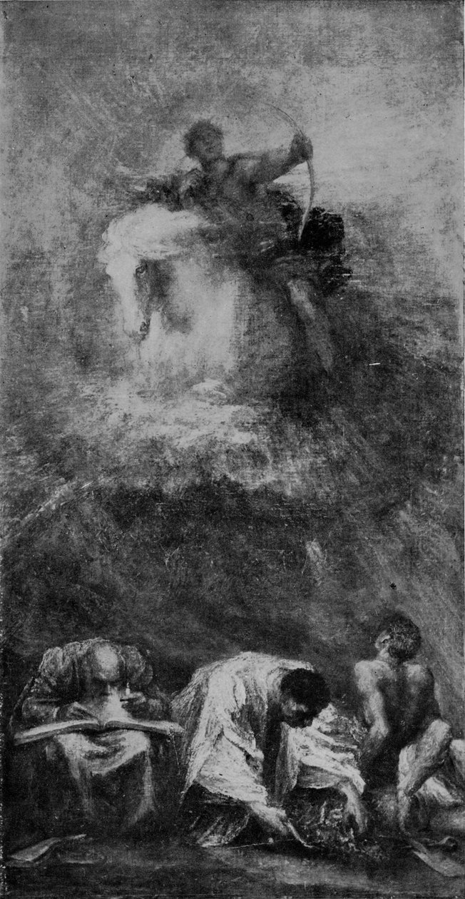 Fremskritt, c1888, 1917 av George Frederick Watts
