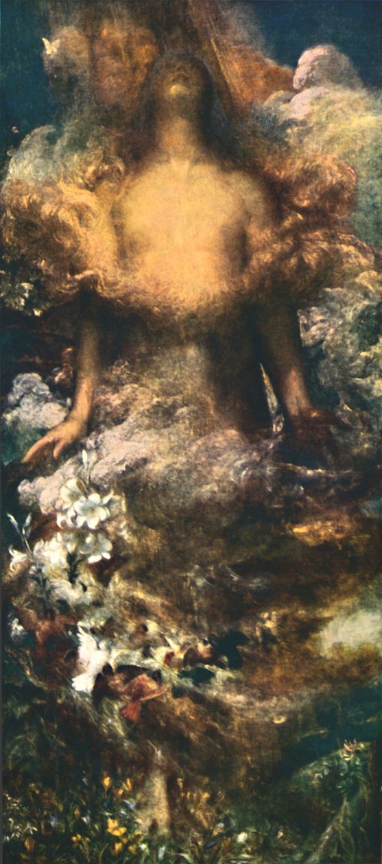 Hun skal kalles kvinne, c1875-1892, 1922. av George Frederick Watts