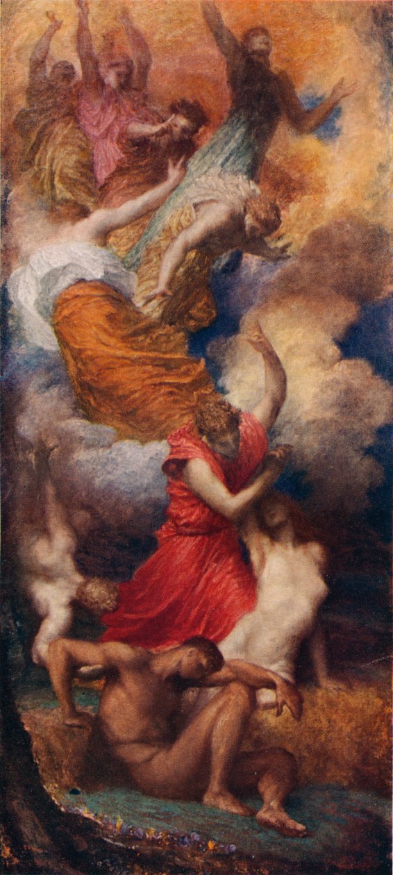 Skapelsen av Eva, 1882 av George Frederick Watts