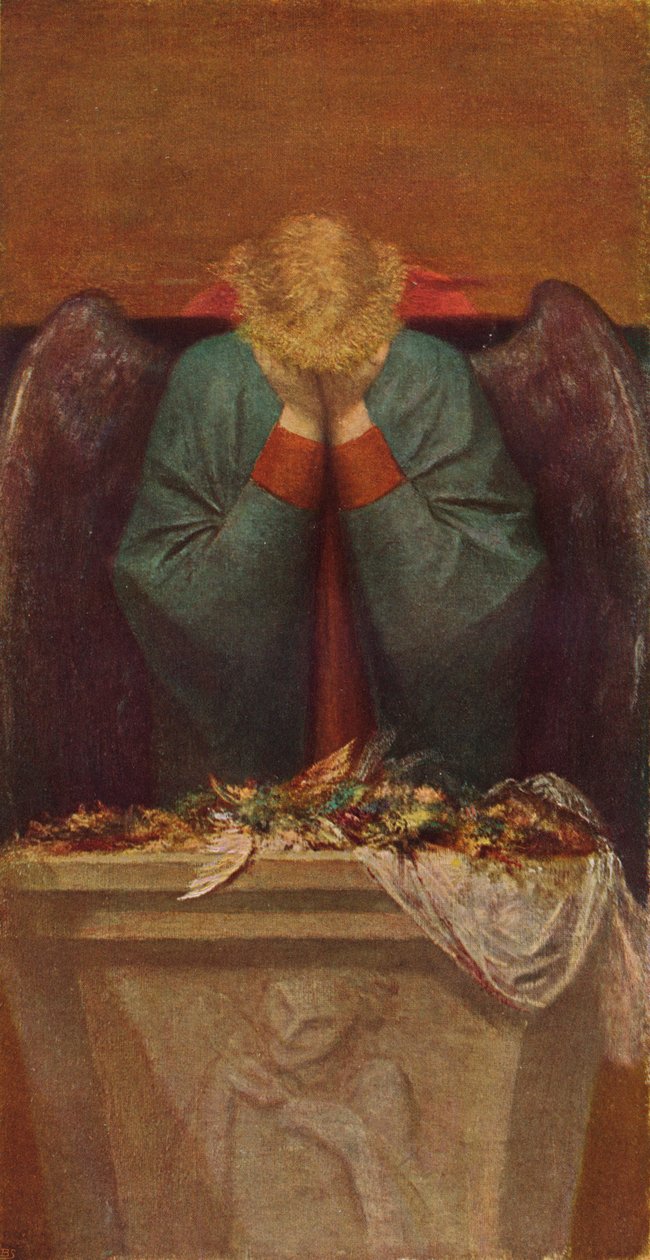 The Sorrowing Angel, c1837-1903, 1903 av George Frederick Watts