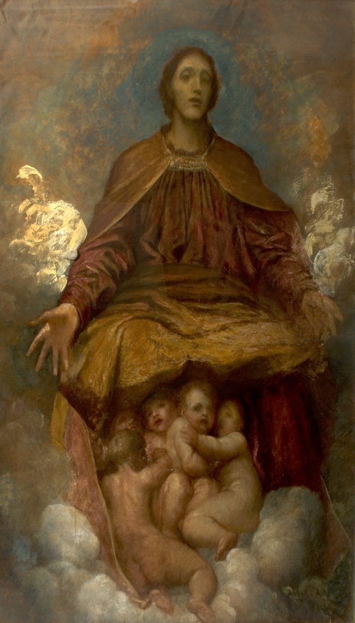 Kristendommens ånd, 1872-75 av George Frederick Watts