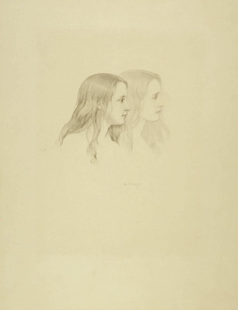 Uten navn av George Frederick attr. to Watts