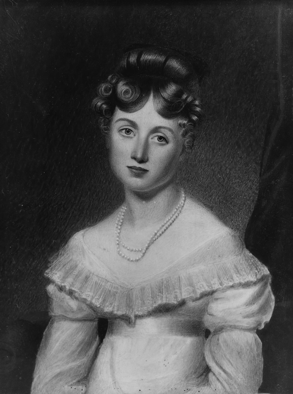 Portrett av en dame, ca. 1825. av George Freeman