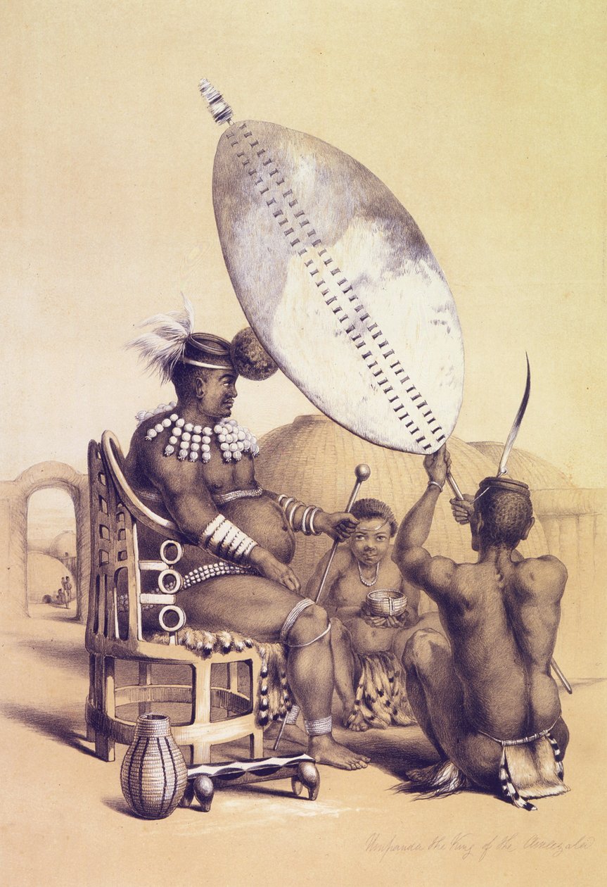 Tramp The King of the Heaven, 1849 av George French Angas