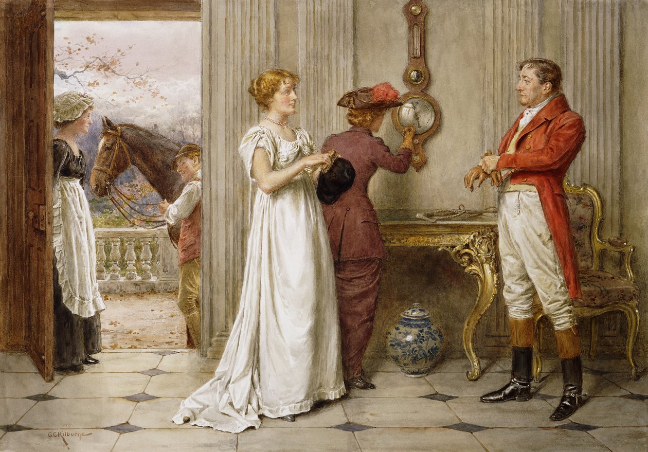 En sørlig vind og en overskyet himmel, av George Goodwin Kilburne