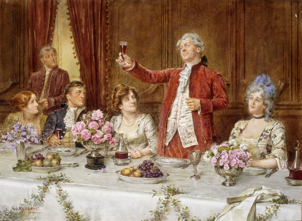 Kongen! av George Goodwin Kilburne