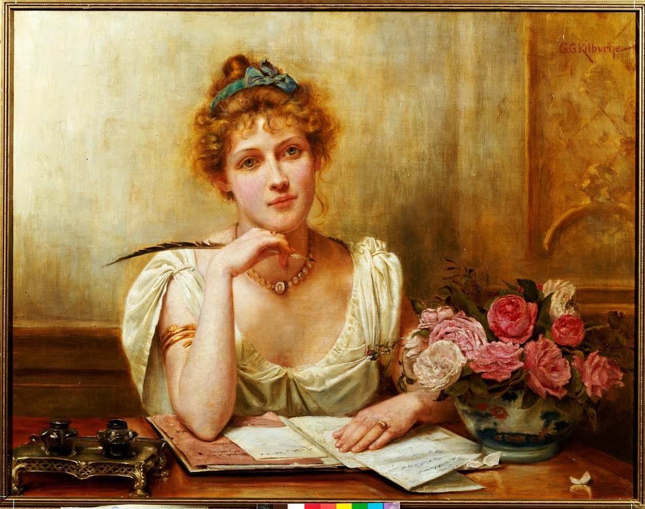 Brevet av George Goodwin Kilburne