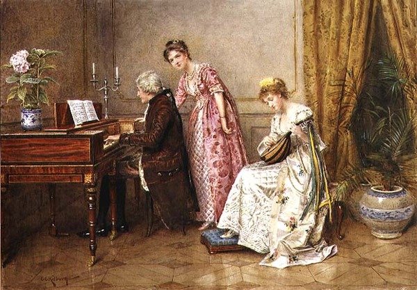 Trioen av George Goodwin Kilburne