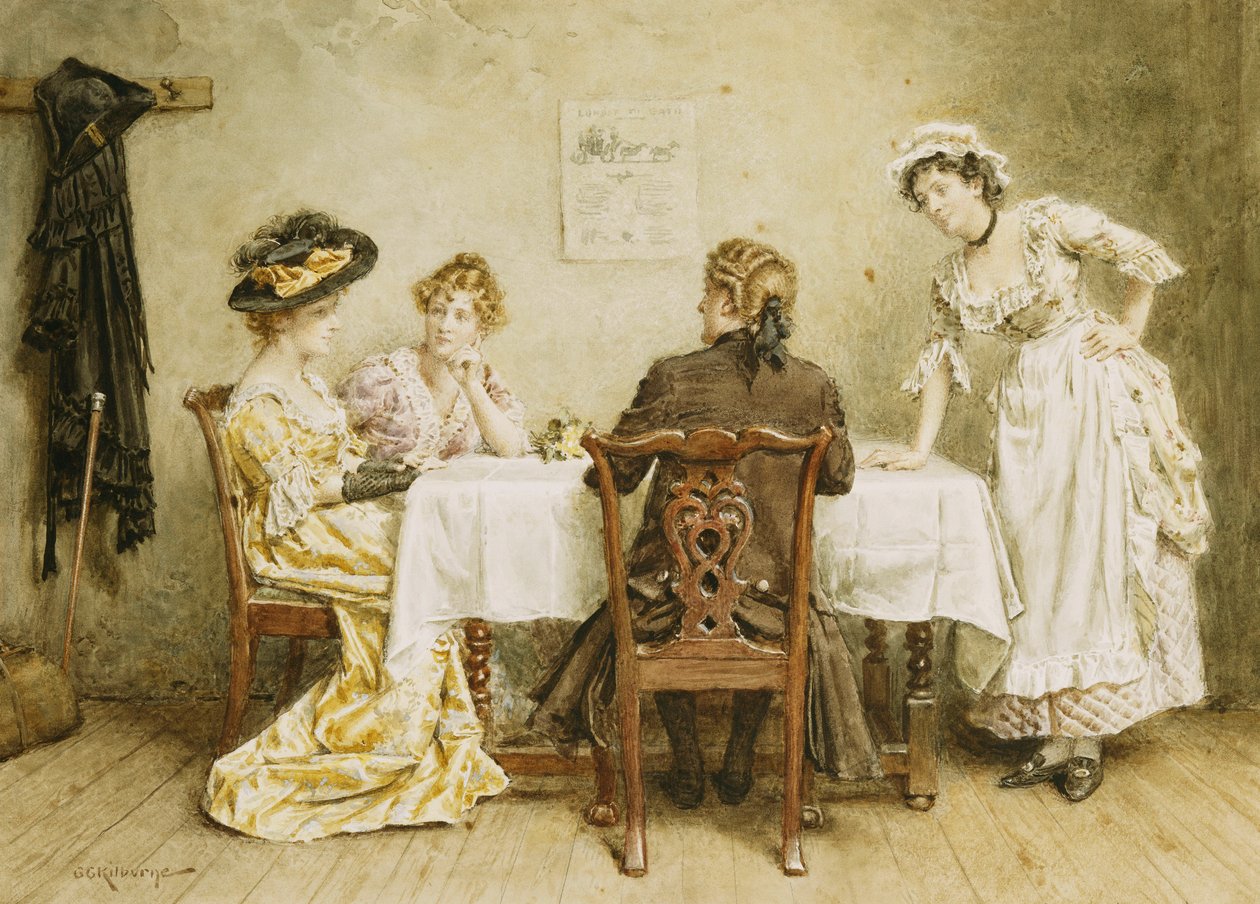 Reisende, av George Goodwin Kilburne
