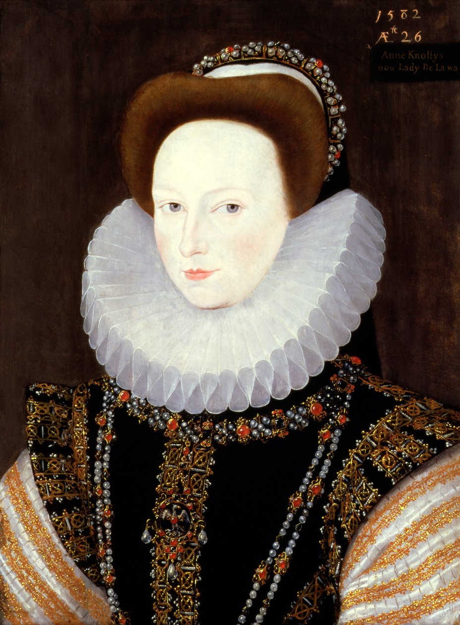 Anne Knollys, 1582 av George Gower