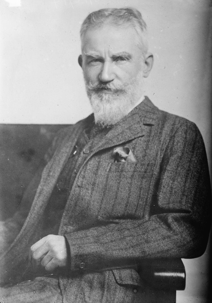 George Bernard Shaw, 1914 av George Grantham Bain