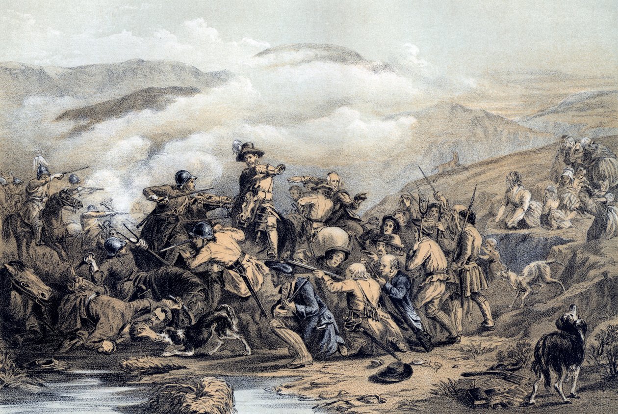 Slaget ved Drumclog, 1679 1800-tallet. av George Harvey