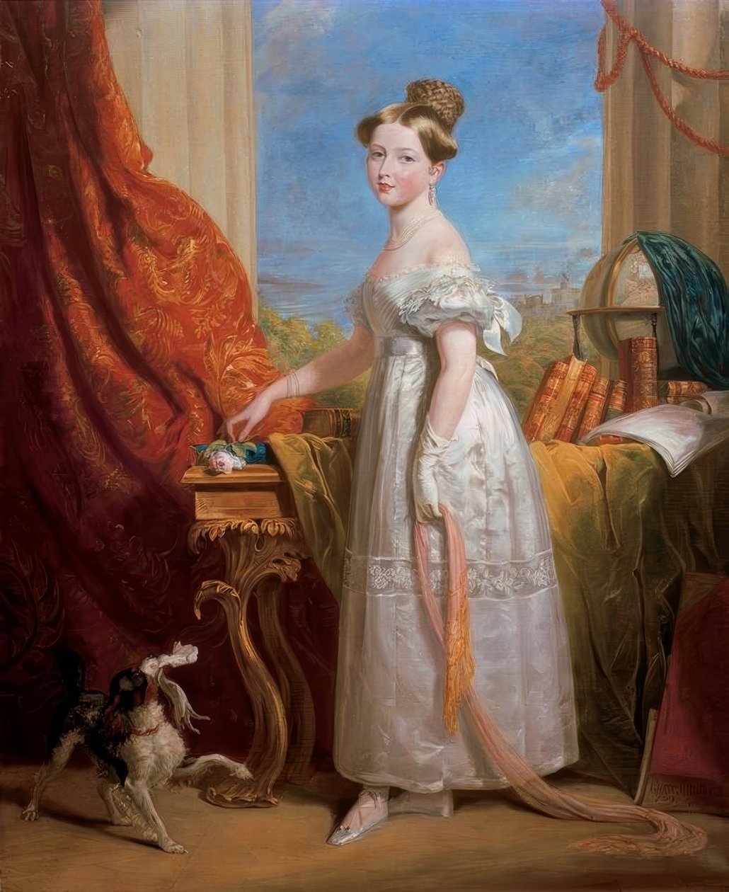Portrett av prinsesse Victoria av George Hayter