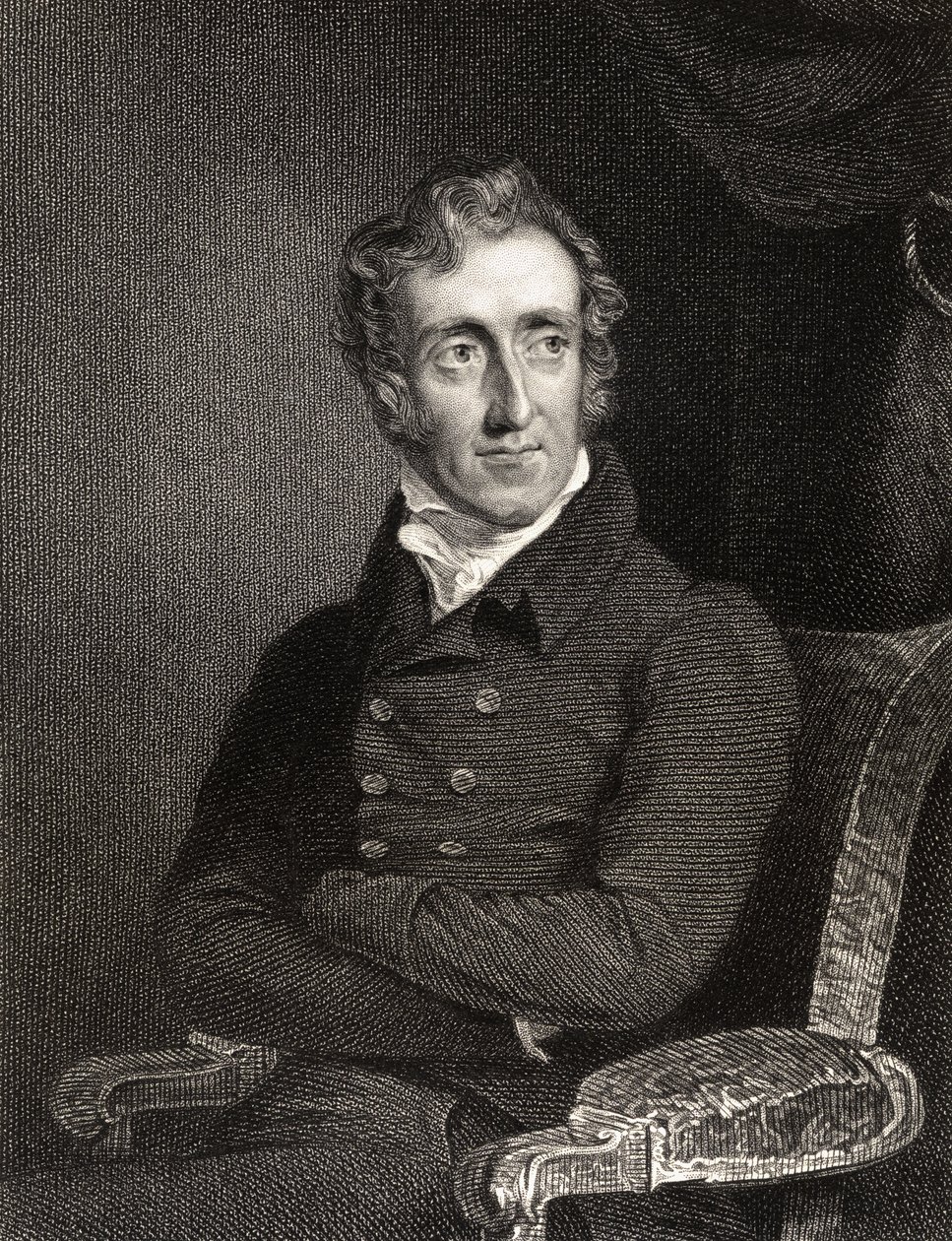 Henry Welbore Agar Ellis, 2. Viscount Clifden, gravert av Edward Scriven (1775-1841), fra 