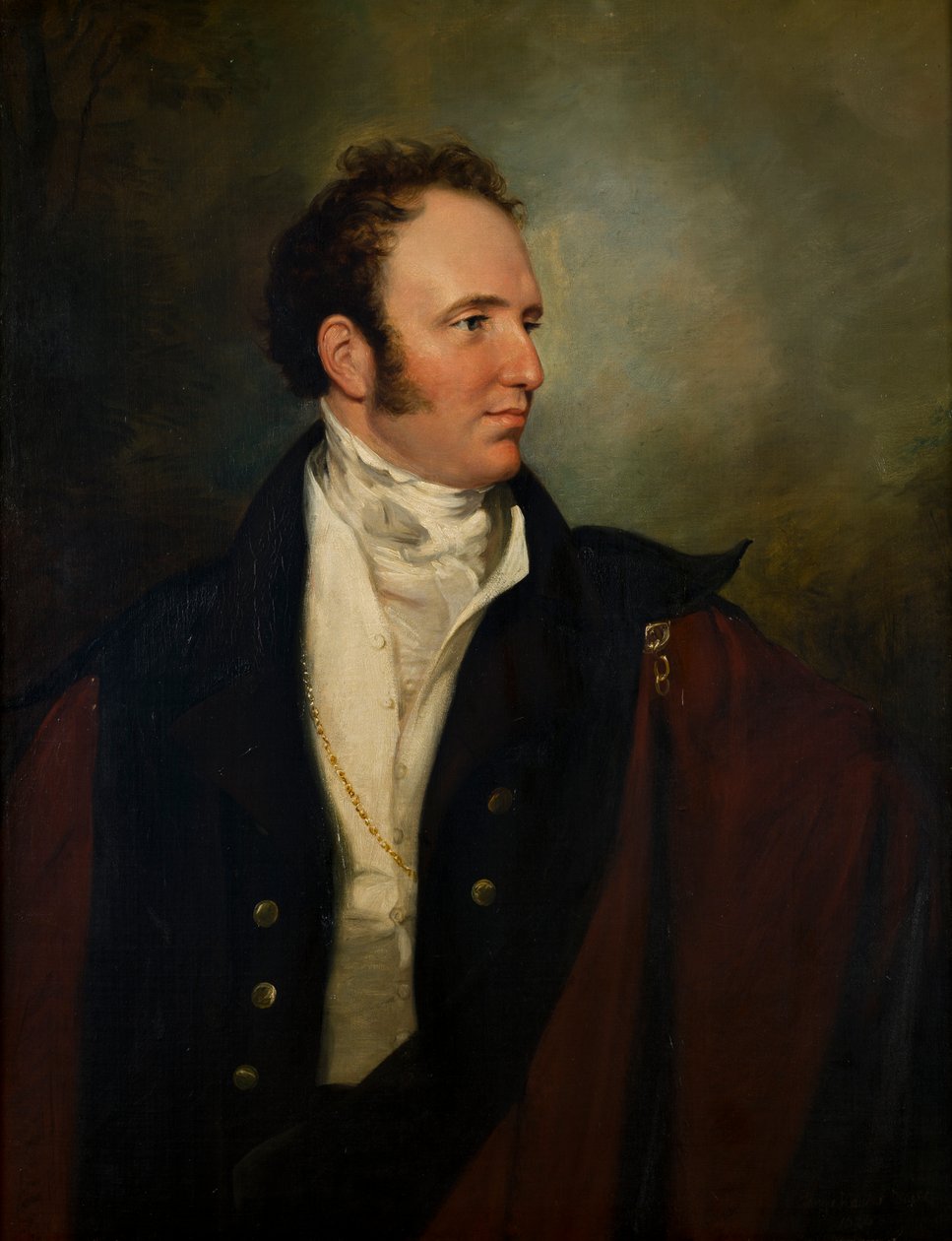 Portrett av George Augustus Frederick Henry, 2. jarl av Bradford, ca. 1809-50 (olje på lerret) av George Hayter