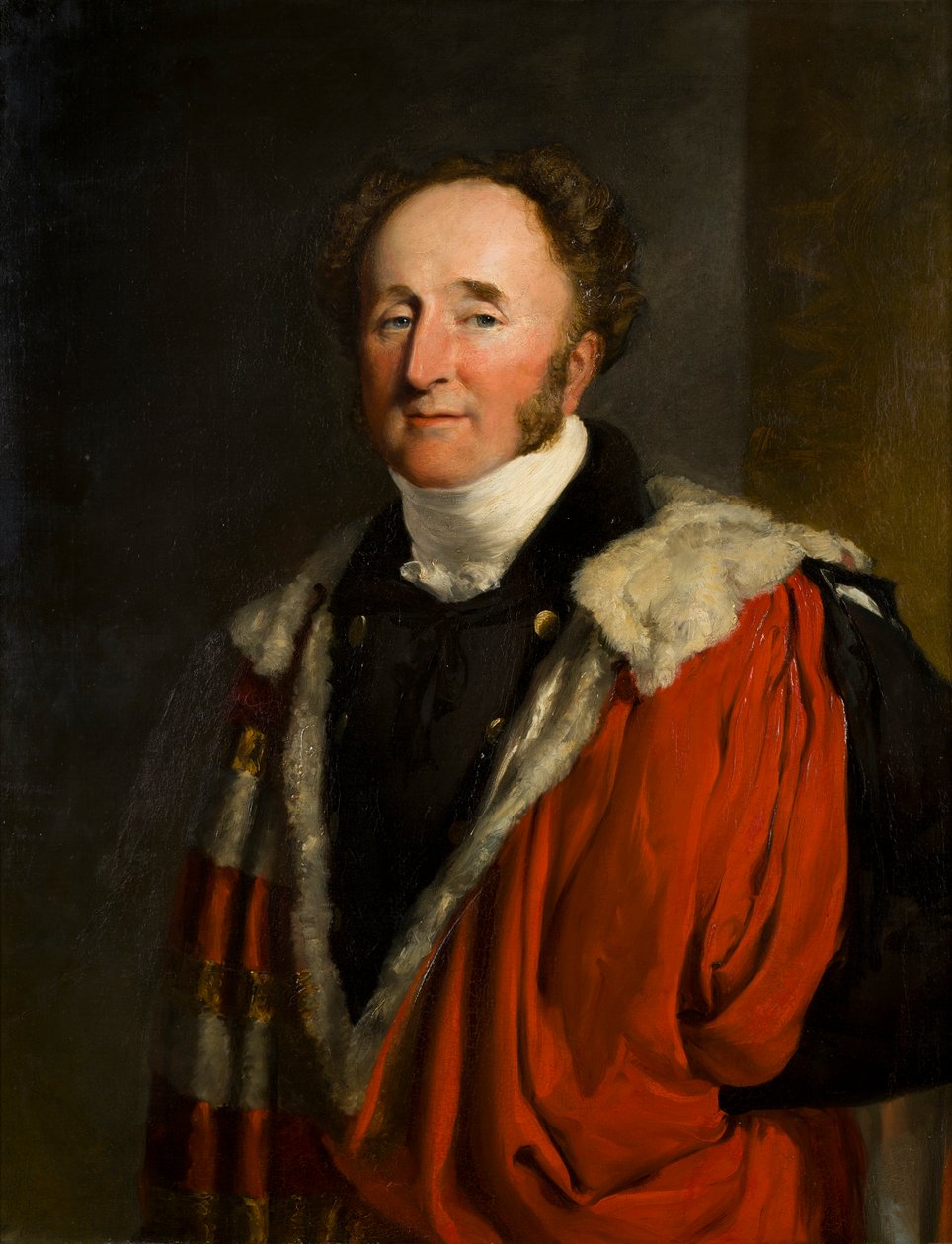 Portrett av Orlando, ca. 1. jarl av Bradford av den andre skapelsen, ca. 1822-25 (olje på lerret) av George Hayter