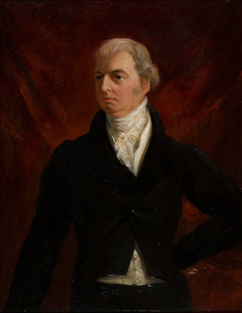 Portrett av Robert Jenkinson, 2. jarl av Liverpool (1770-1828), ca. 1812-28 (olje på panel) av George Hayter