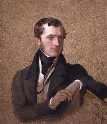 Portrett av Viscount Mahon (1805-75) senere femte jarl Stanhope av George Hayter