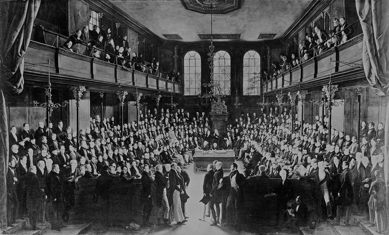 Underhuset, 1833 av George Hayter
