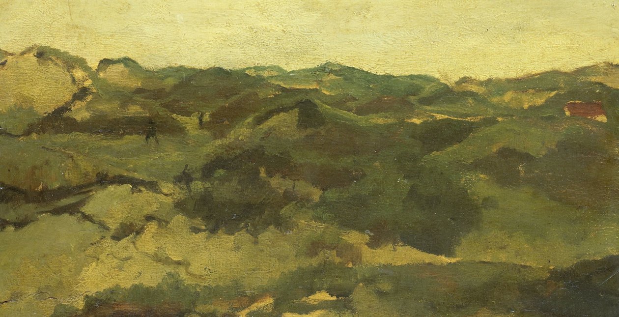 Et hedelandskap, antagelig i Drenthe av George Hendrik Breitner