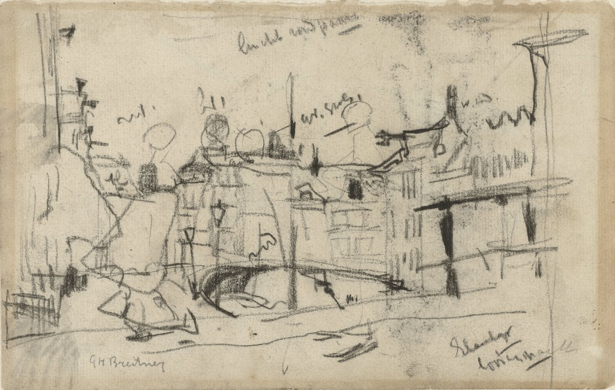 Bruk over Elandsgracht av George Hendrik Breitner