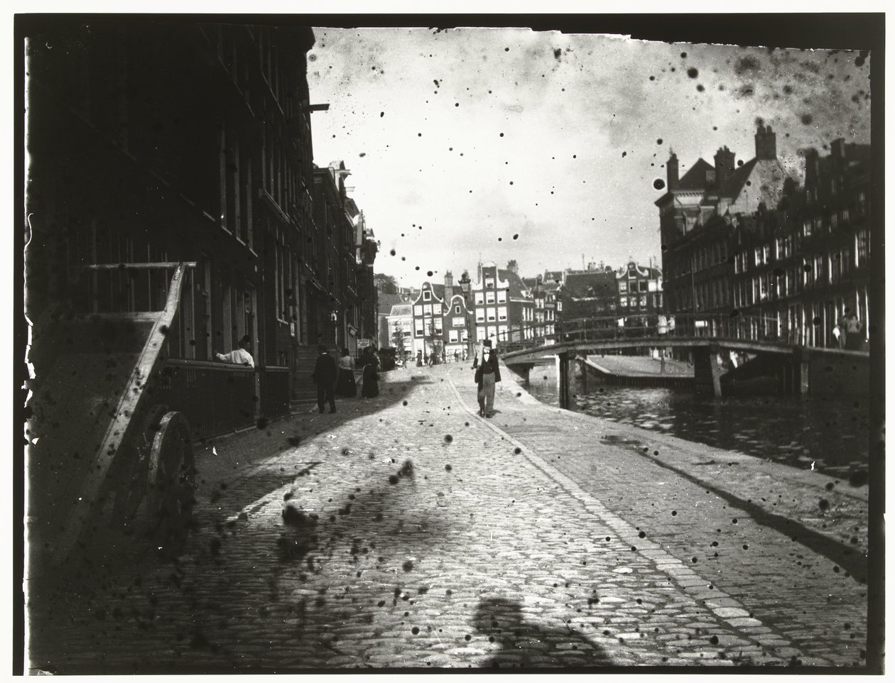 Utsikt over Looiersgracht i Amsterdam av George Hendrik Breitner