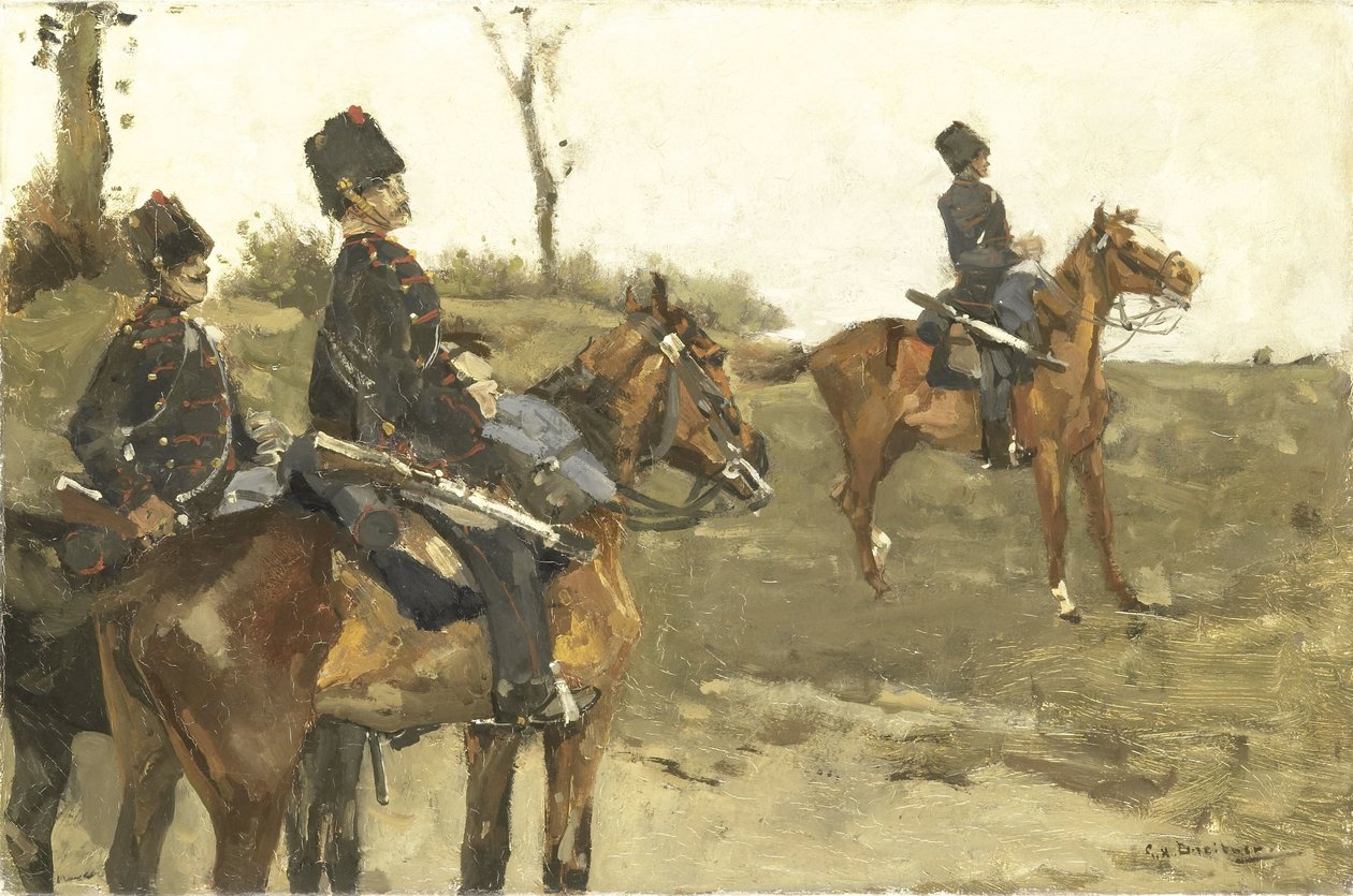 Husarer av George Hendrik Breitner