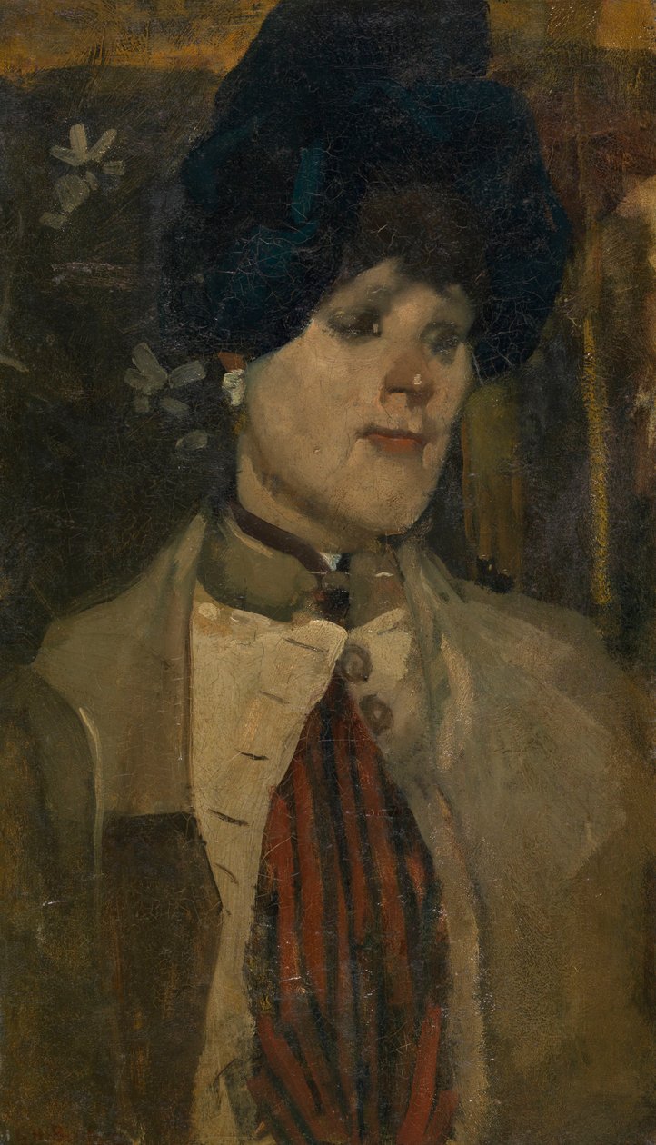 Portrett av en sangerinne av George Hendrik Breitner