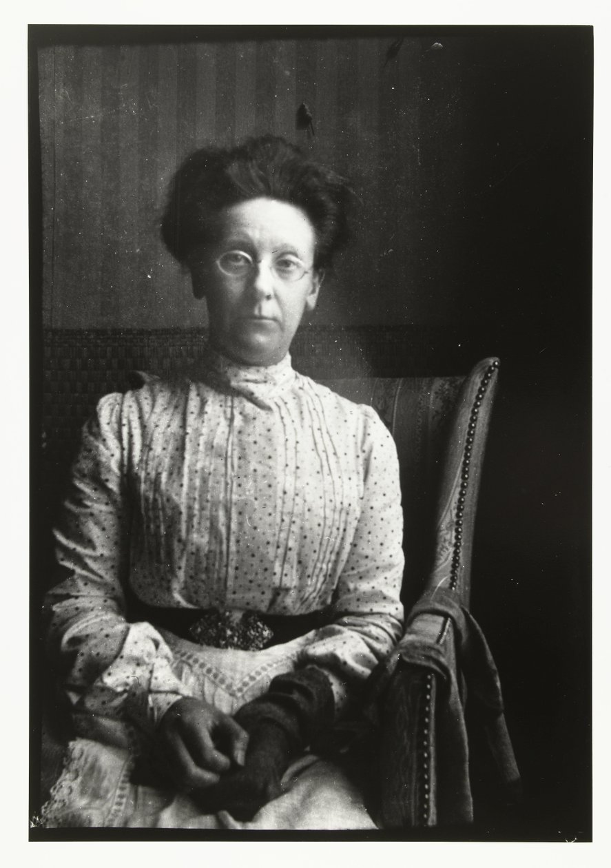 Portrett av Margaretha Breitner, fotografens søster av George Hendrik Breitner