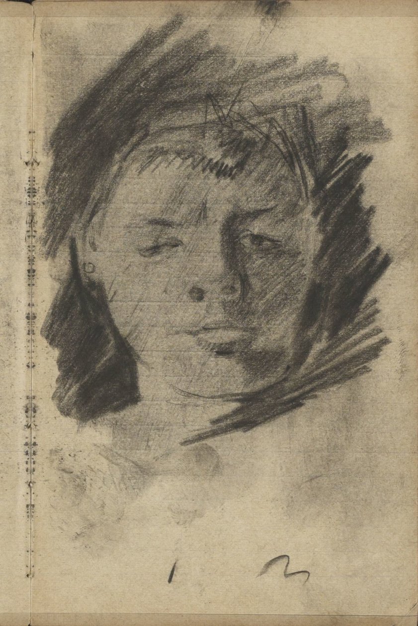 Portrett av en ukjent kvinne av George Hendrik Breitner