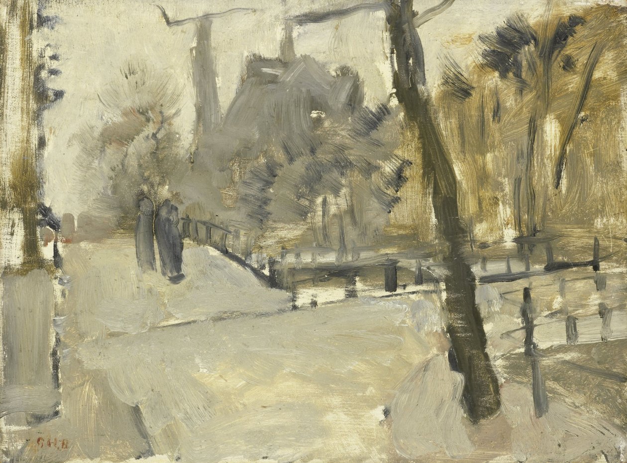 Leidsegracht, Amsterdam av George Hendrik Breitner