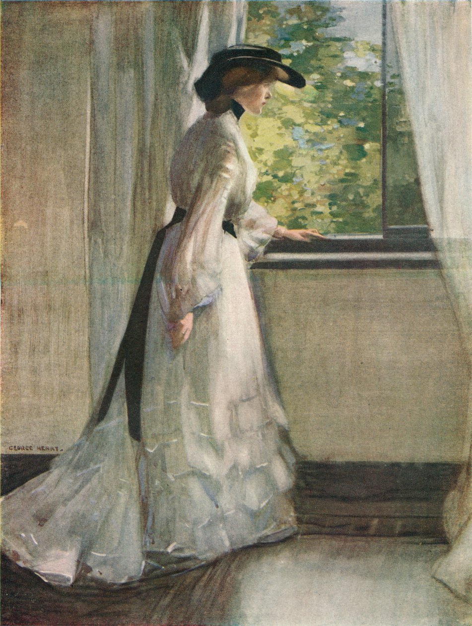 Ved vinduet, c1916 av George Henry