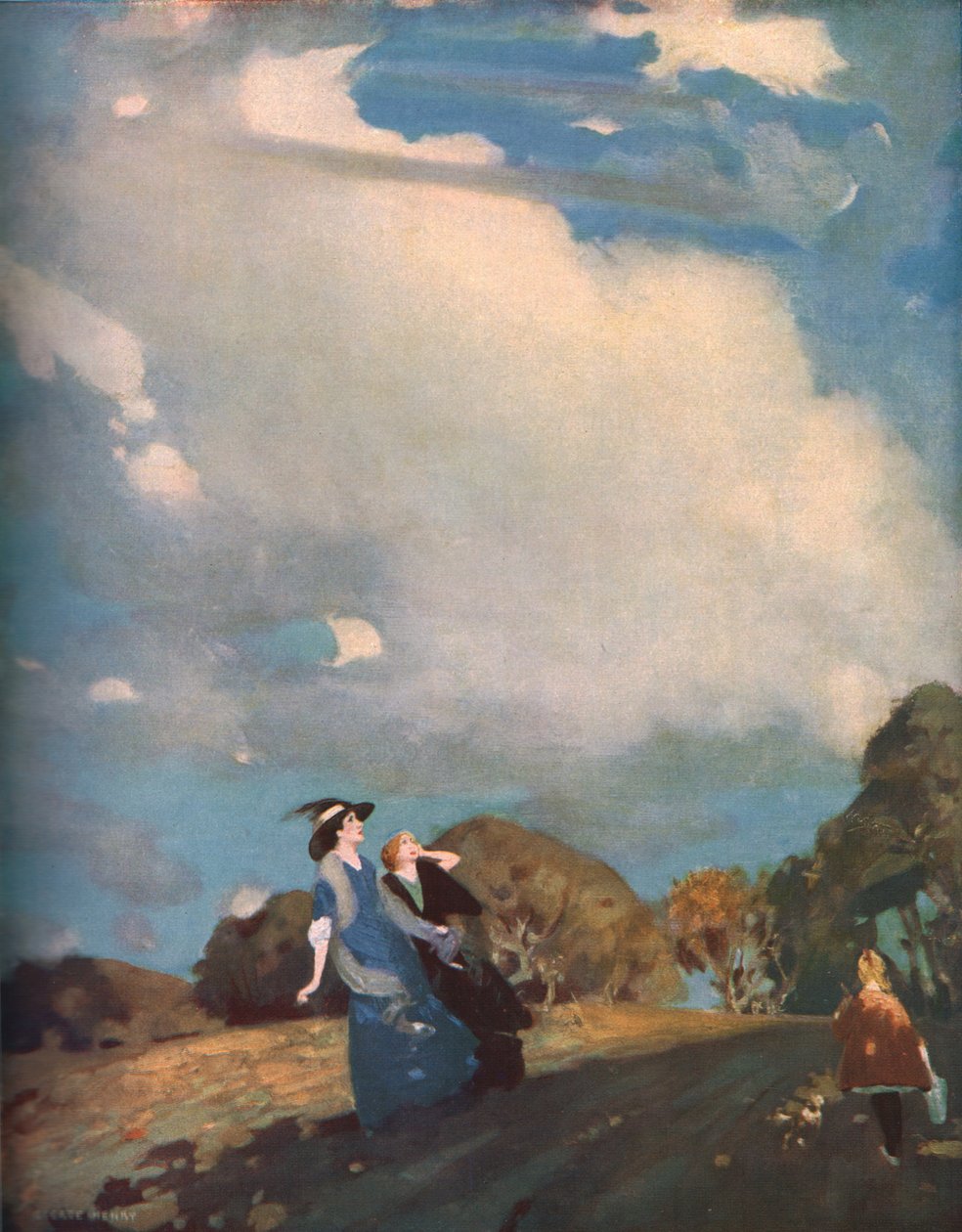 The Lark, tidlig på 1900-tallet, ca 1930. av George Henry